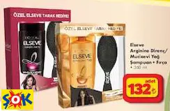 ELSEVE ARGİNİNE DİRENÇ/MUCİZEVİ YAĞ ŞAMPUAN+ FIRÇA 360 ML